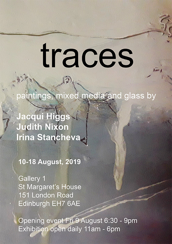traces at Gallery 1, St Margarets House, Edinburgh EH7 6AE